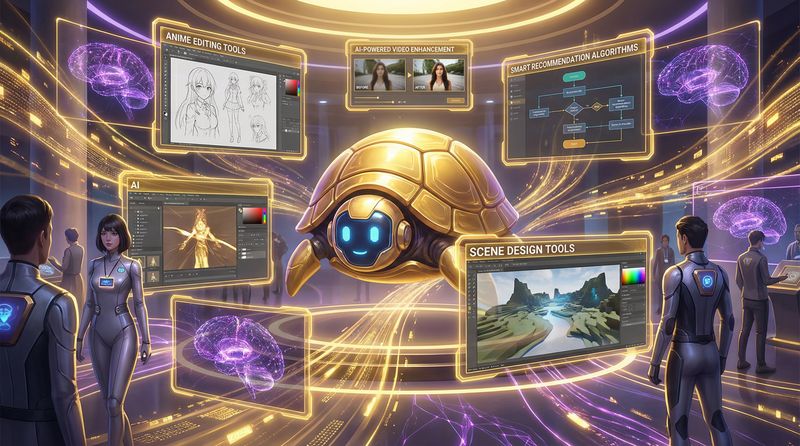 日本电影AI赋能动漫创作