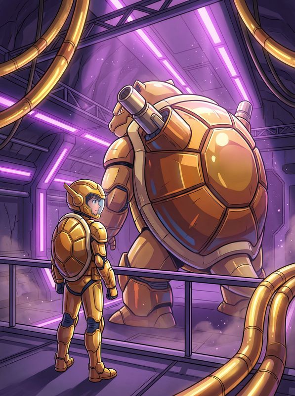 日本电影动漫-黄金机甲